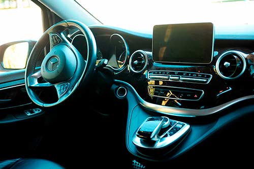 interior Mercedes class v